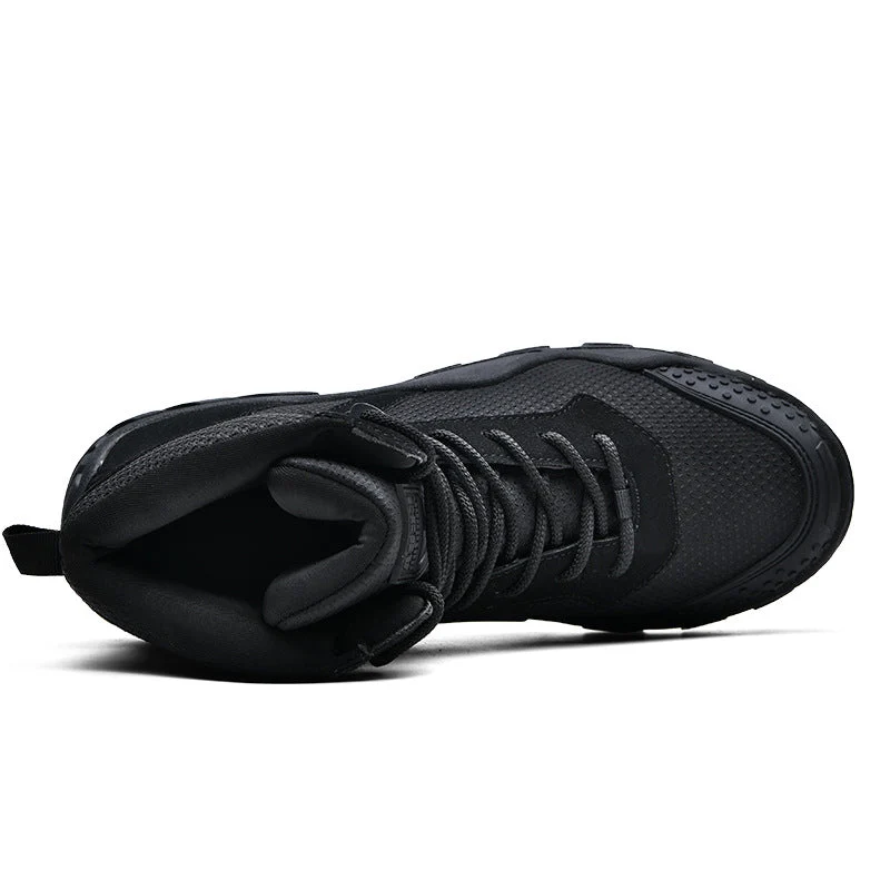 Herren Tactical Boots mit verstärktem Knöchelschutz und rutschfester Sohle