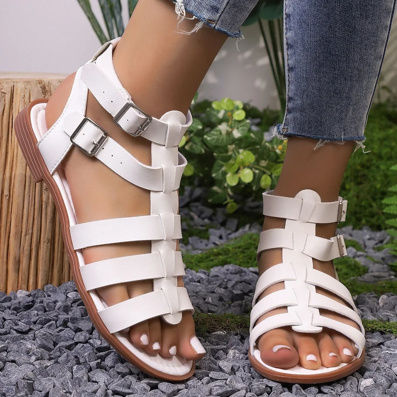 Damen Bequeme und stilvolle Riemen-Sandalen