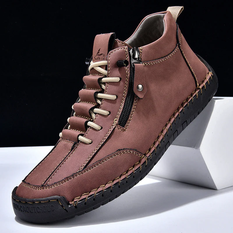 Herren Hochwertige und stilvolle Sneaker mit praktischem Reißverschluss Nord Taschen