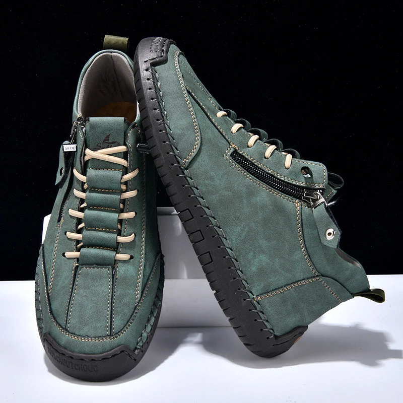 Herren Hochwertige und stilvolle Sneaker mit praktischem Reißverschluss Nord Taschen