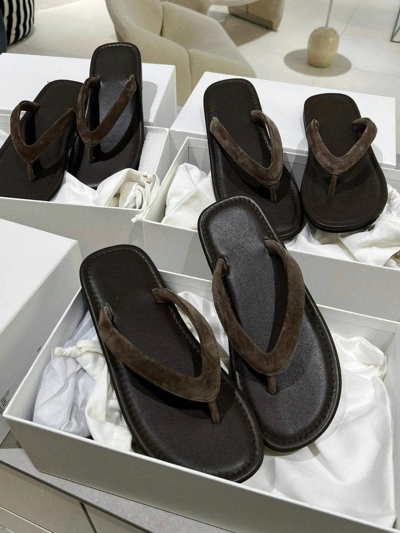 Damen Fußbett Flip-Flops mit rutschfester Sohle und anatomischer Passform