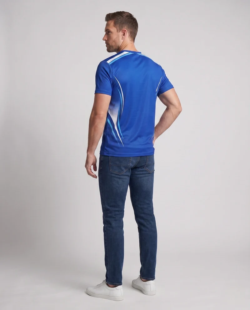 Herren sportliches Funktionsshirt mit atmungsaktiven Eigenschaften Nord Taschen