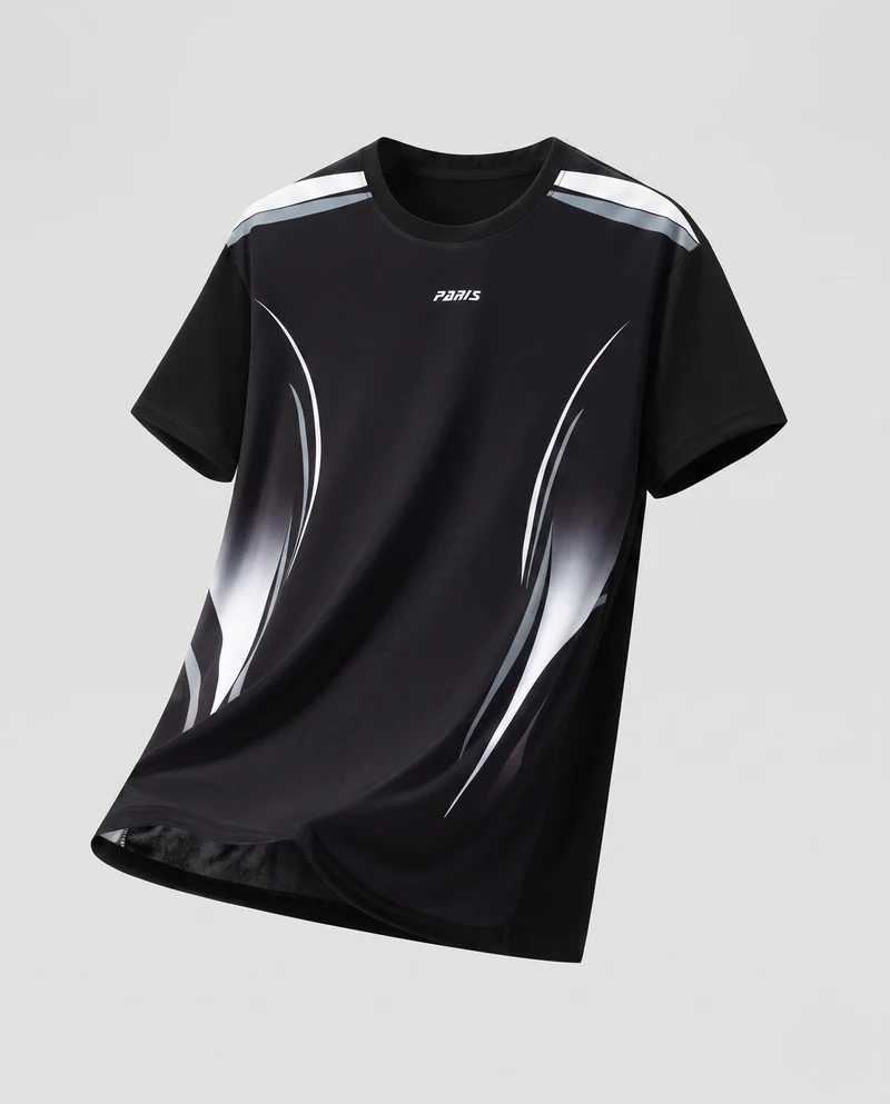 Herren sportliches Funktionsshirt mit atmungsaktiven Eigenschaften Nord Taschen