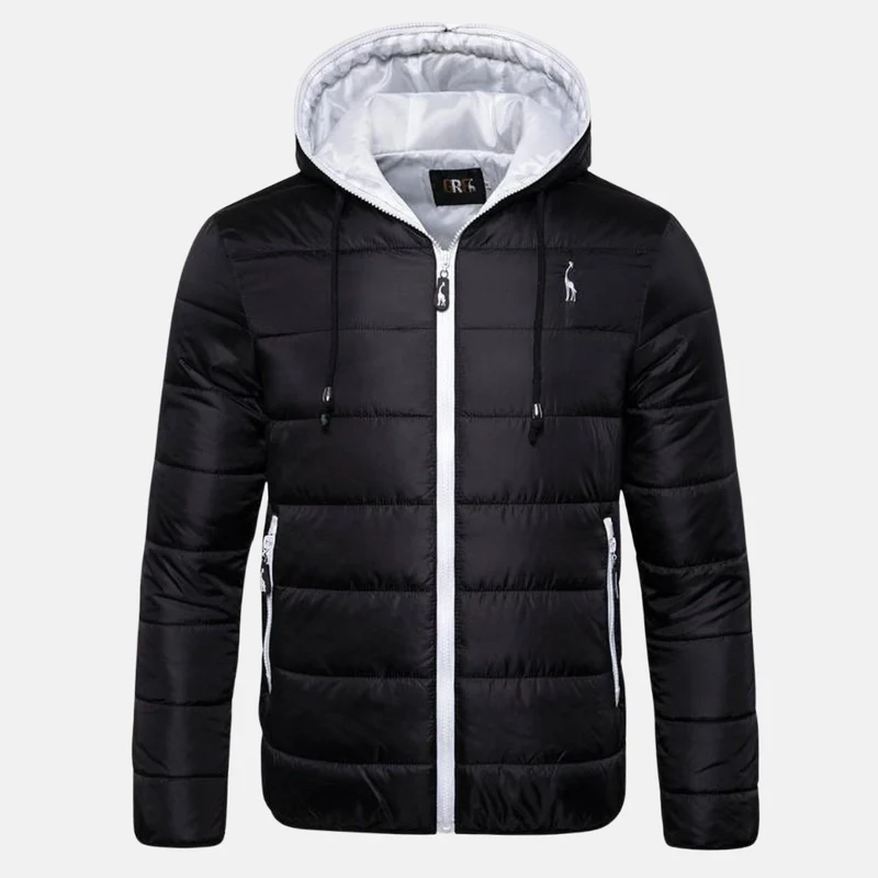 Nord Taschen | Daunenjacke Normale Passform Wasserabweisend Kapuze Reißverschluss Taschen