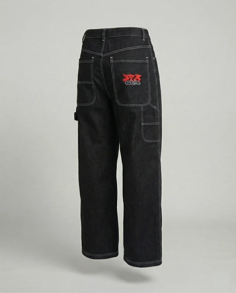Denim Baggy Jeans mit Weiter Passform & Lässigem Stil