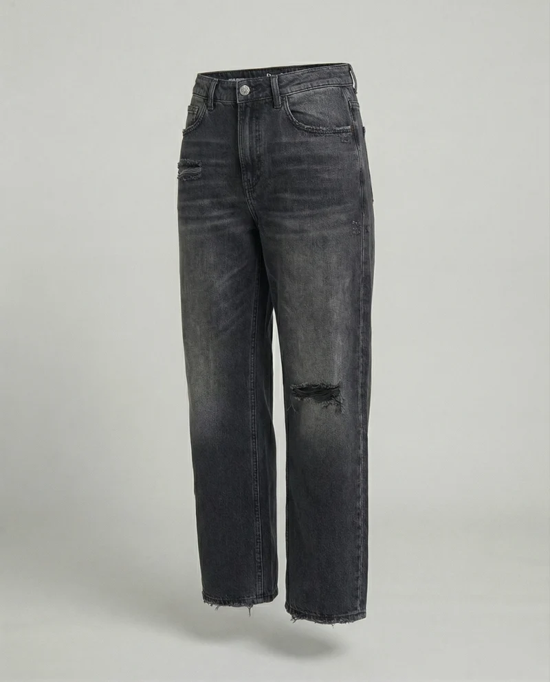 Denim Baggy Jeans mit Weiter Passform & Lässigem Stil