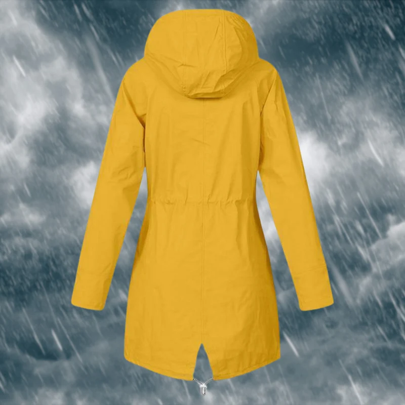 Wasserdichte Regenjacke für Damen