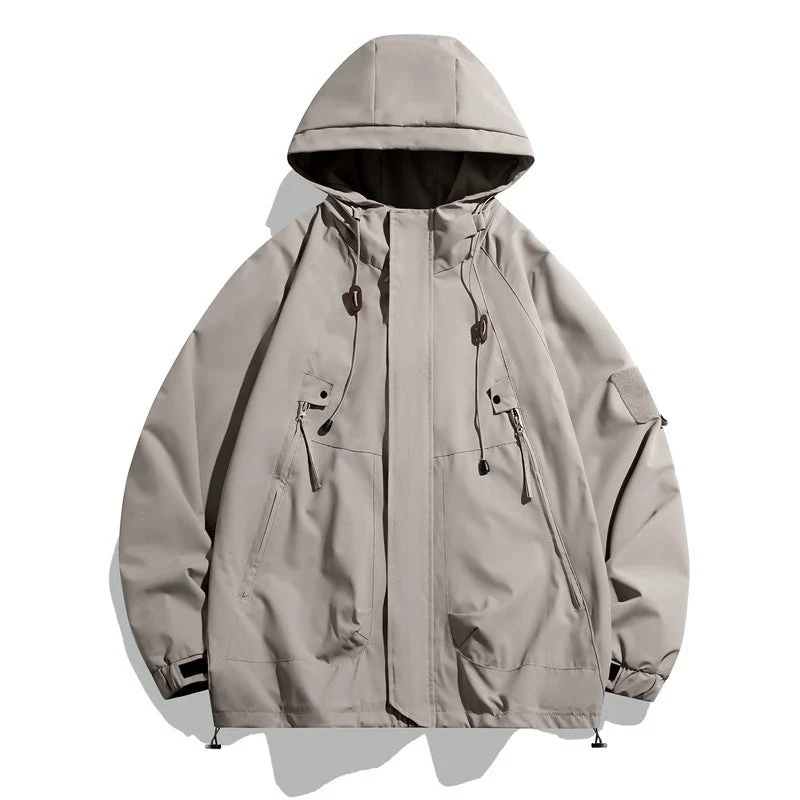 Damen technische Funktionsjacke mit verstellbarem Kapuzensystem und robustem Wetterschutz