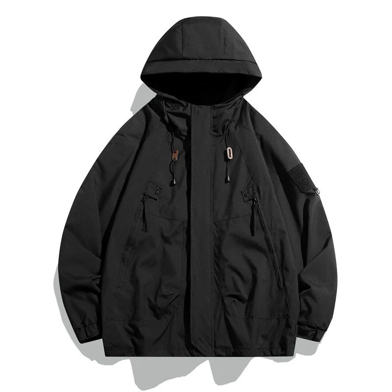 Damen technische Funktionsjacke mit verstellbarem Kapuzensystem und robustem Wetterschutz
