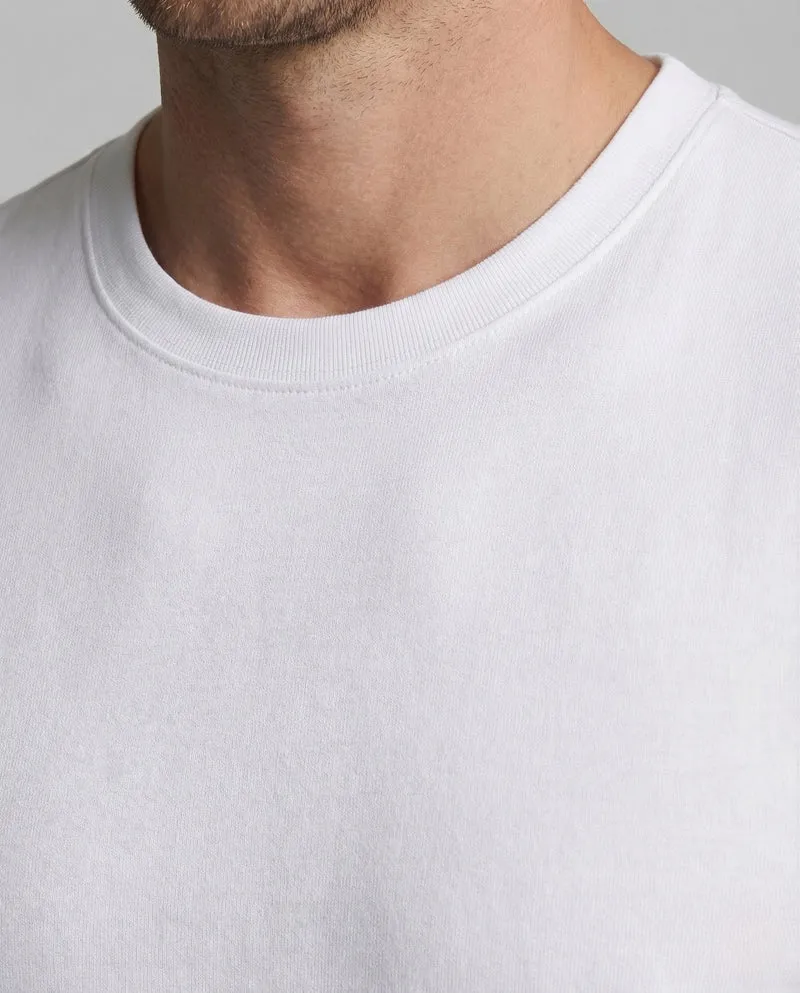 Herren Sportshirt Figurbetont Rundhals Stretch Baumwollmix