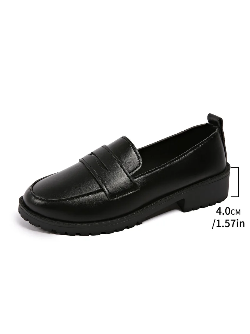 Damen Elegante und bequeme Mokassins mit modischem Riemen