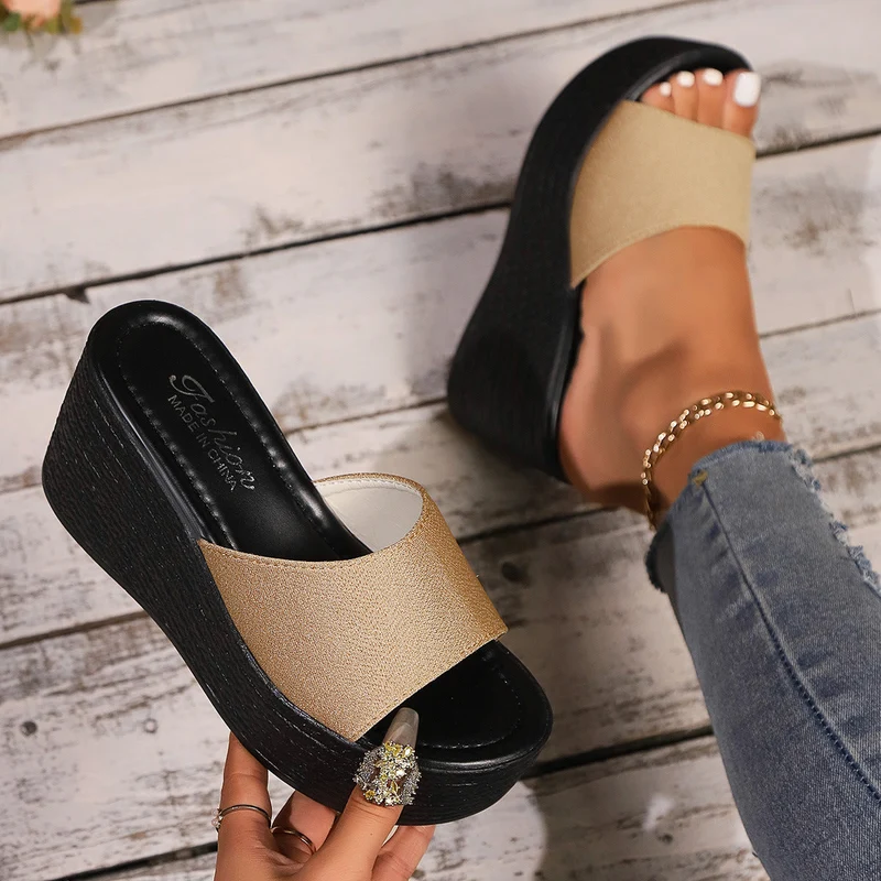 Damen Komfortable Plateau-Schuhe