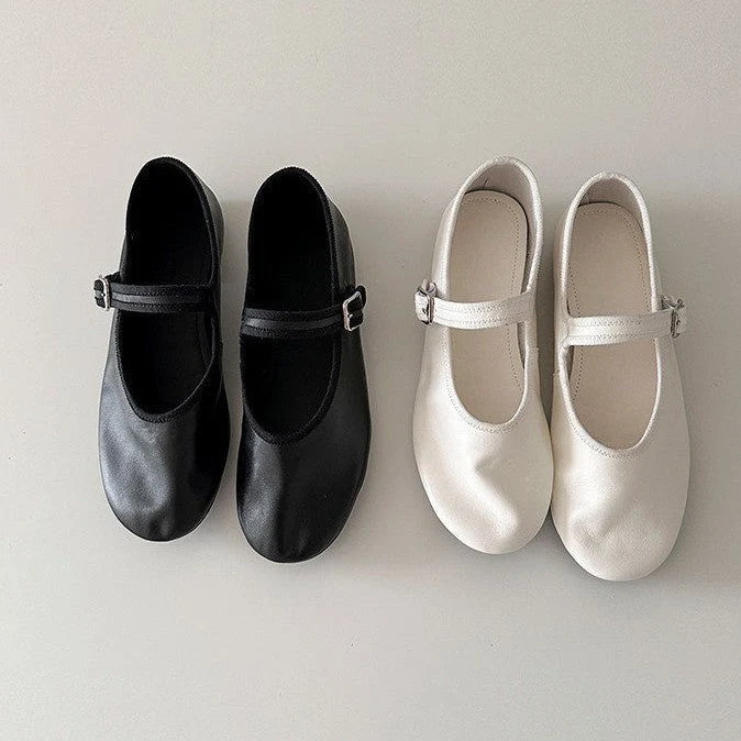 Damen Ballerinas mit verstellbarem Riemchen