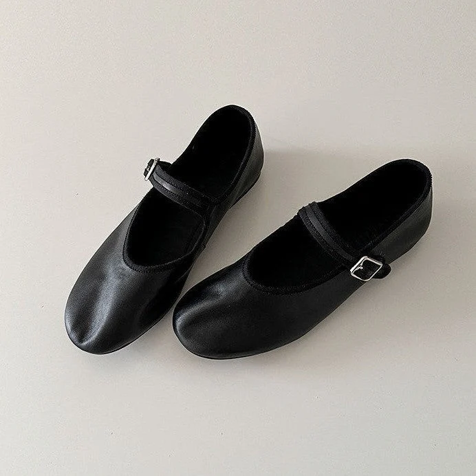 Damen Ballerinas mit verstellbarem Riemchen