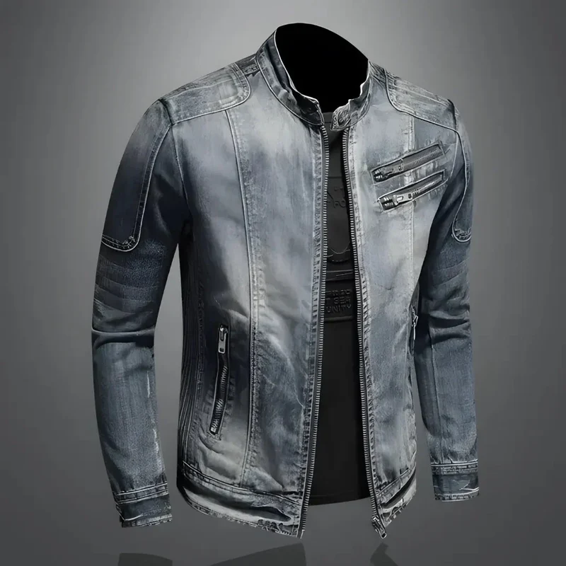 Gewaschene Denimjacke