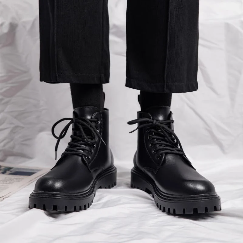 Herren robuste Stiefel mit rutschfester Sohle
