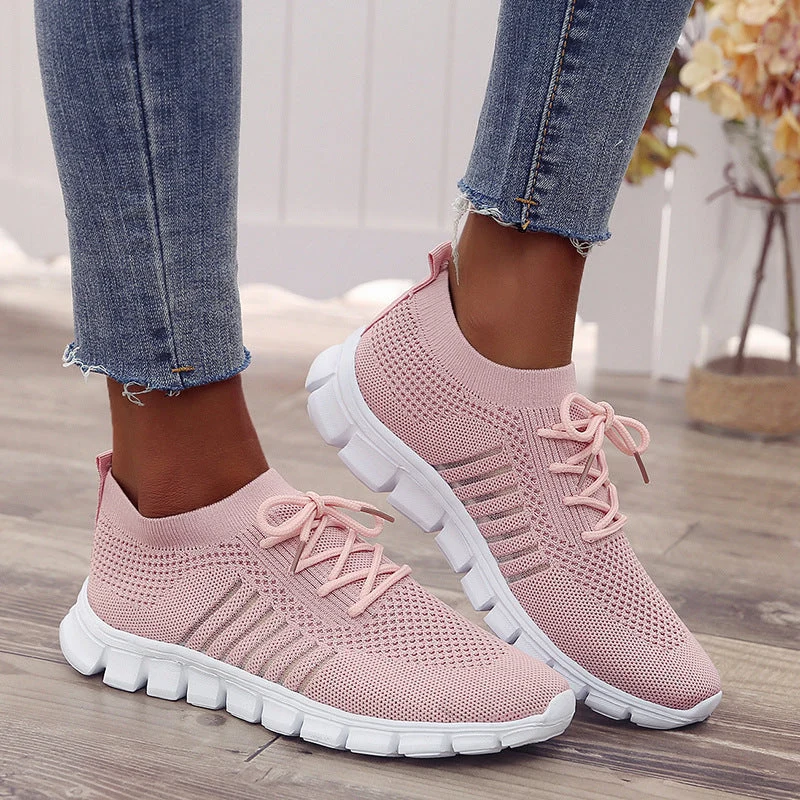 Damen Atmungsaktive und flexible Sportschuhe mit rutschfester Sohle