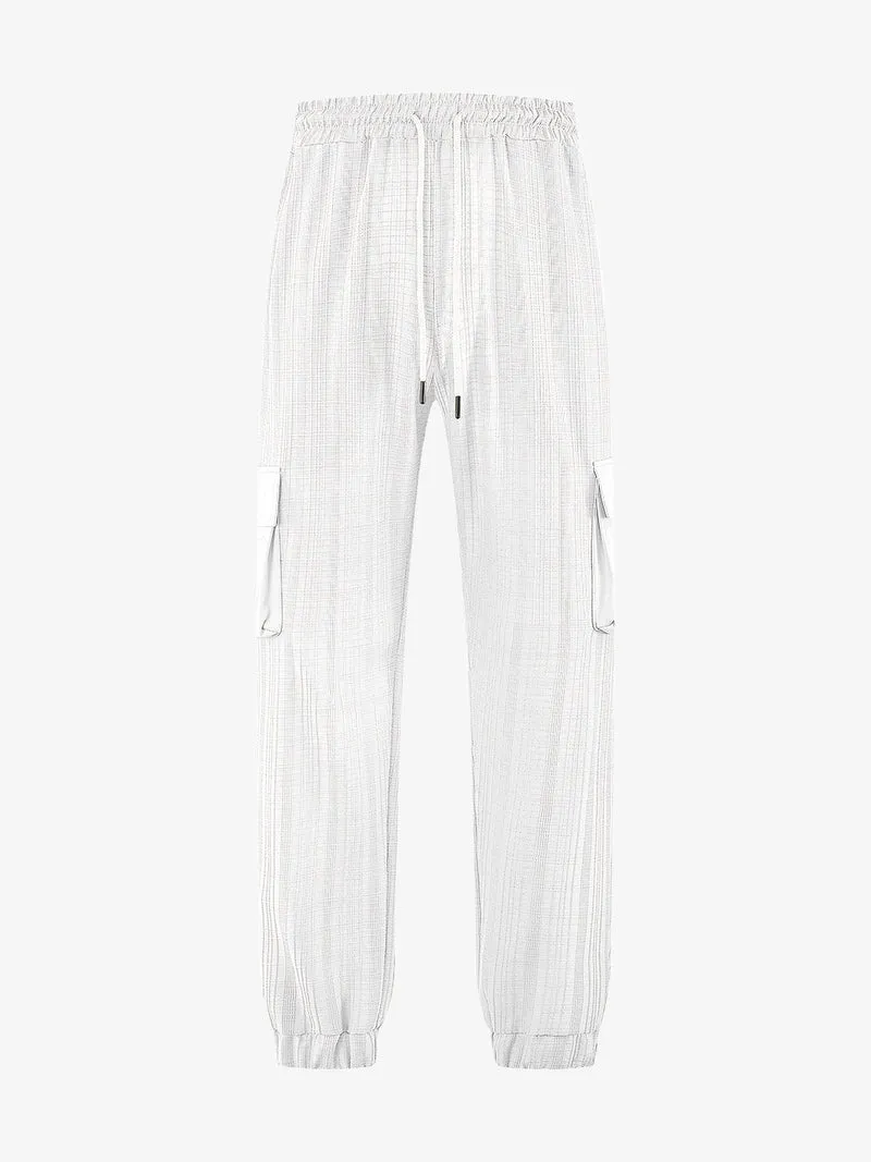 Damen Cargo-Hose aus leichtem Stoff Nord Taschen