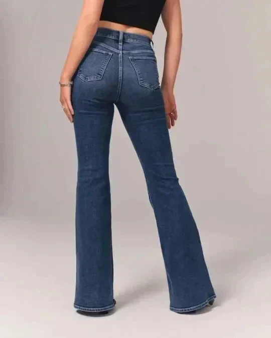 Bootcut Jeans mit Shaping-Effekt
