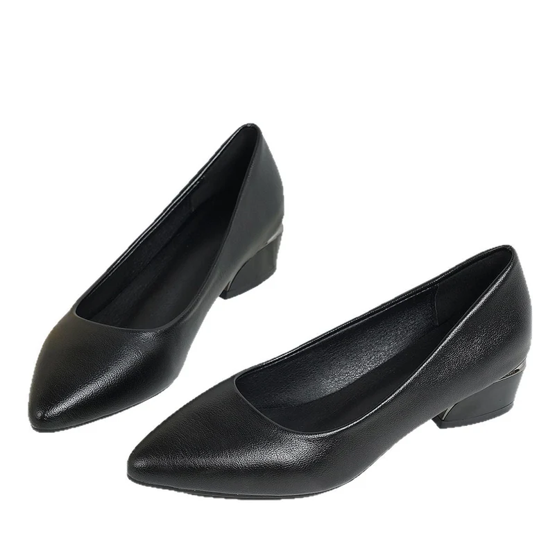 Damen elegante spitze Pumps mit komfortablem Blockabsatz Nord Taschen