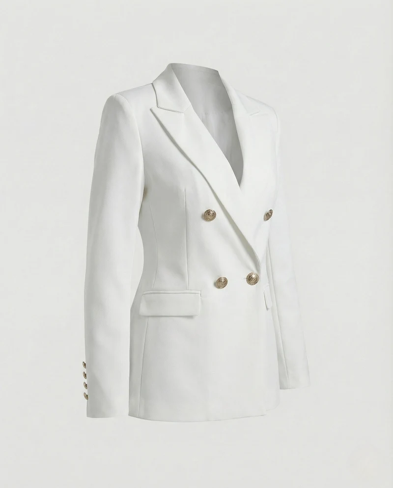 Damen Eleganter Blazer mit doppelter Knopfleiste