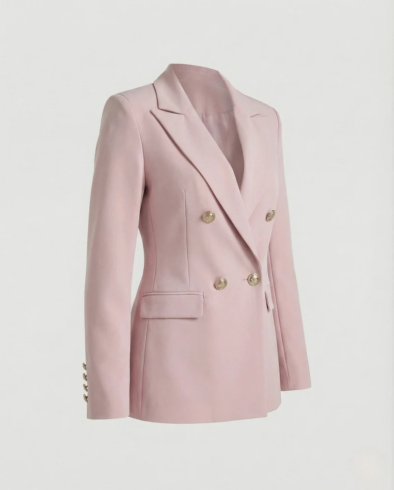 Damen Eleganter Blazer mit doppelter Knopfleiste