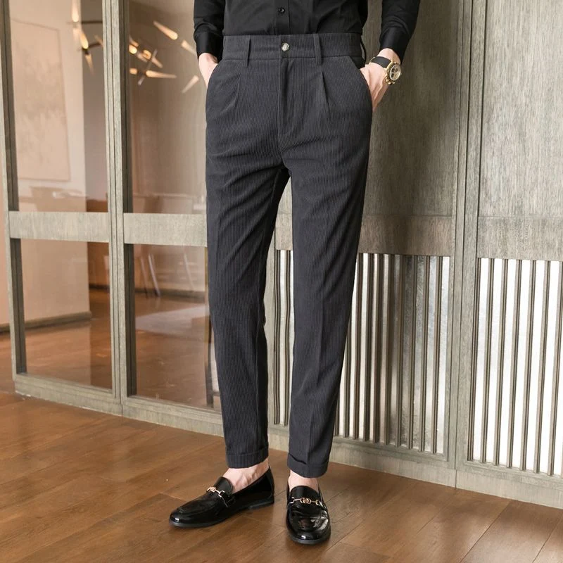 Herren Elegante Anzughose