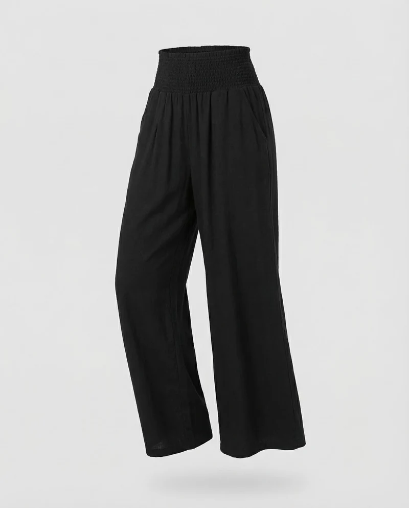 Damen Palazzo Hose Smokbund