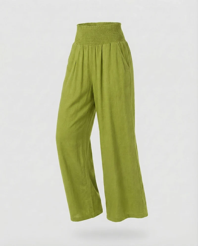 Damen Palazzo Hose Smokbund