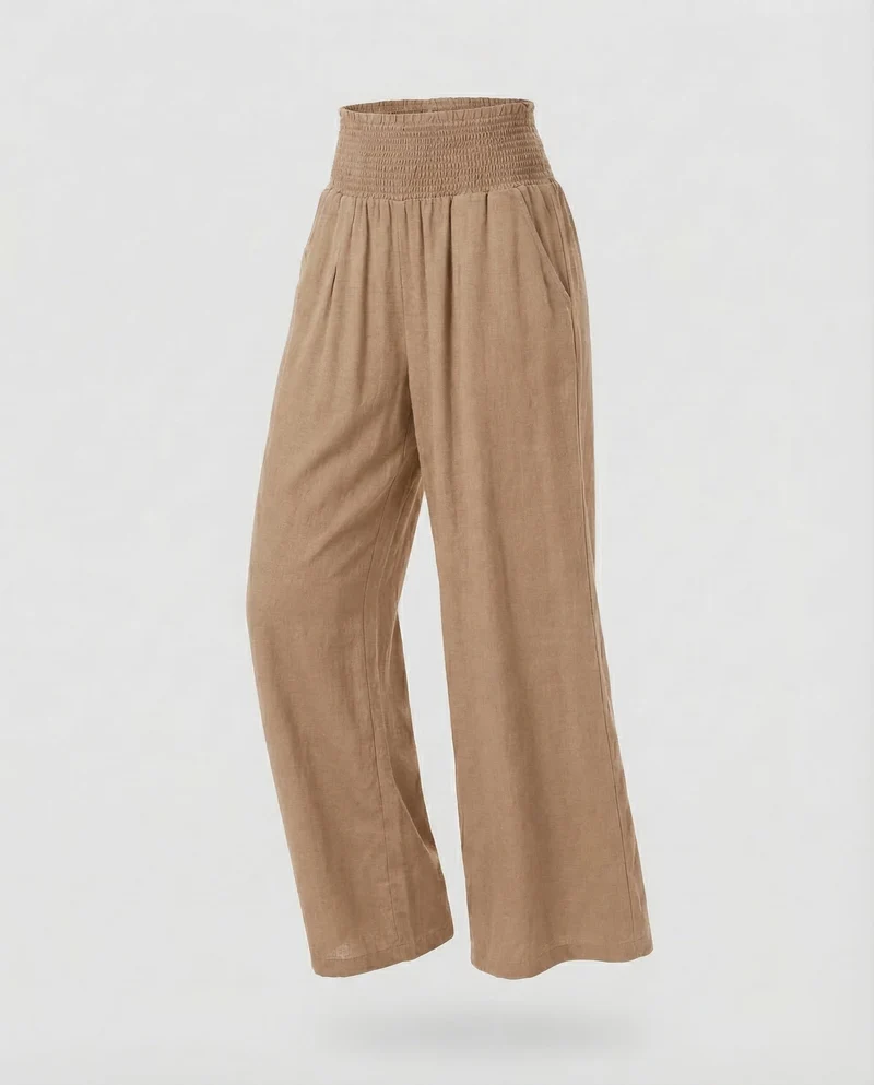 Damen Palazzo Hose Smokbund