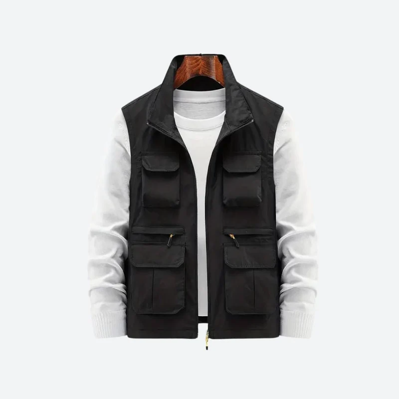 Nord Taschen | Herrenjacke mit Mehreren Reißverschlusstaschen