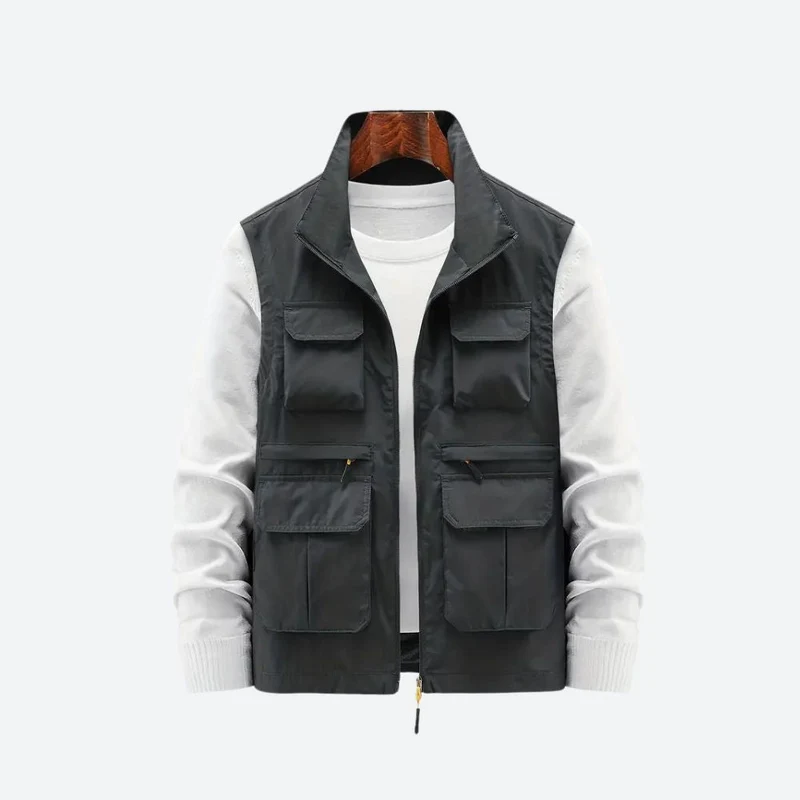 Nord Taschen | Herrenjacke mit Mehreren Reißverschlusstaschen