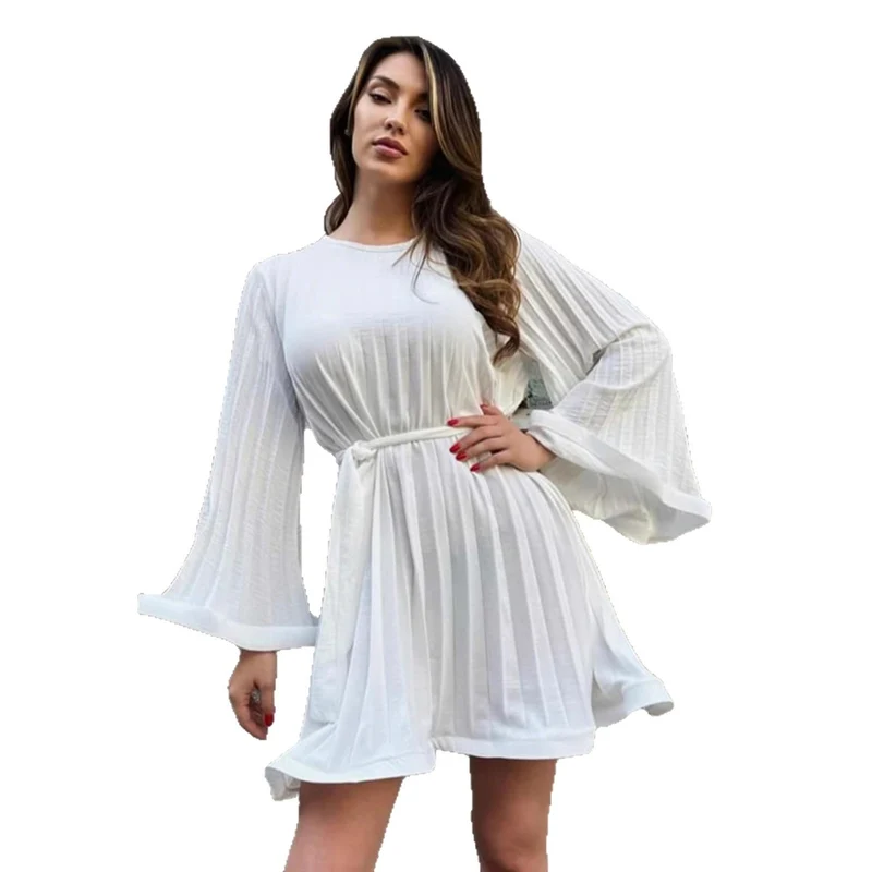 Damen asymmetrischer Maxi-Rock mit floralem Design und schwingendem Fall