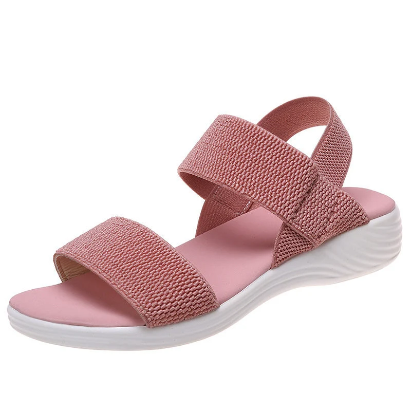 Damen Komfortable Sandalen mit elastischen Riemen Nord Taschen