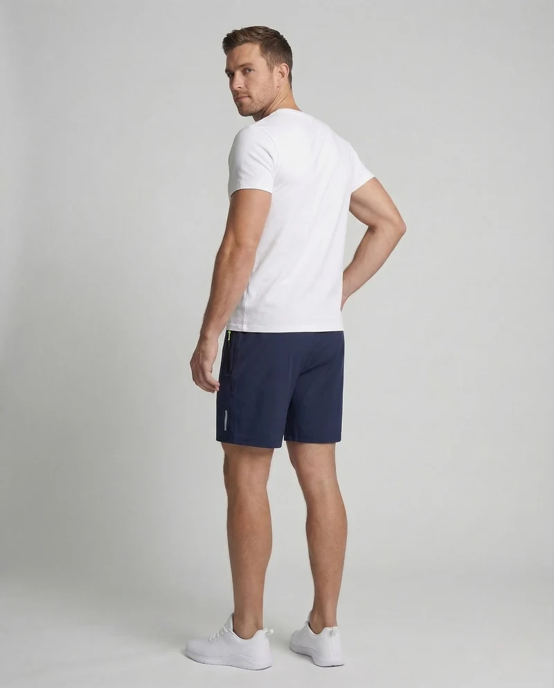 Herren Trainingsshorts Atmungsaktiv Reißverschlusstasche