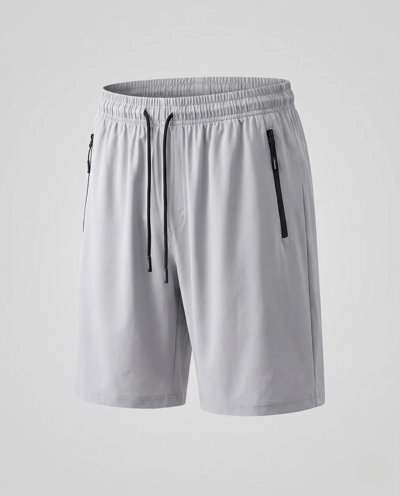 Herren sportliche Funktionsshorts mit elastischem Bund und praktischen Reißverschlusstaschen Nord Taschen