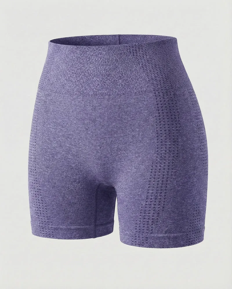 Damen nahtlose Shorts mit figurformender Stützwirkung