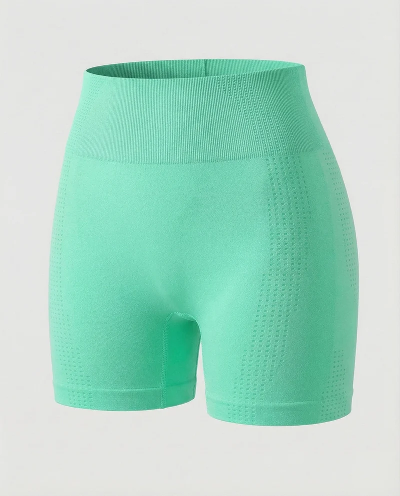 Damen nahtlose Shorts mit figurformender Stützwirkung