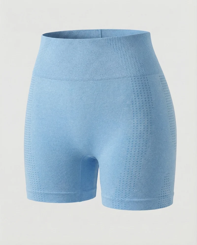 Damen nahtlose Shorts mit figurformender Stützwirkung