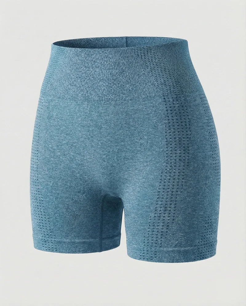 Damen nahtlose Shorts mit figurformender Stützwirkung