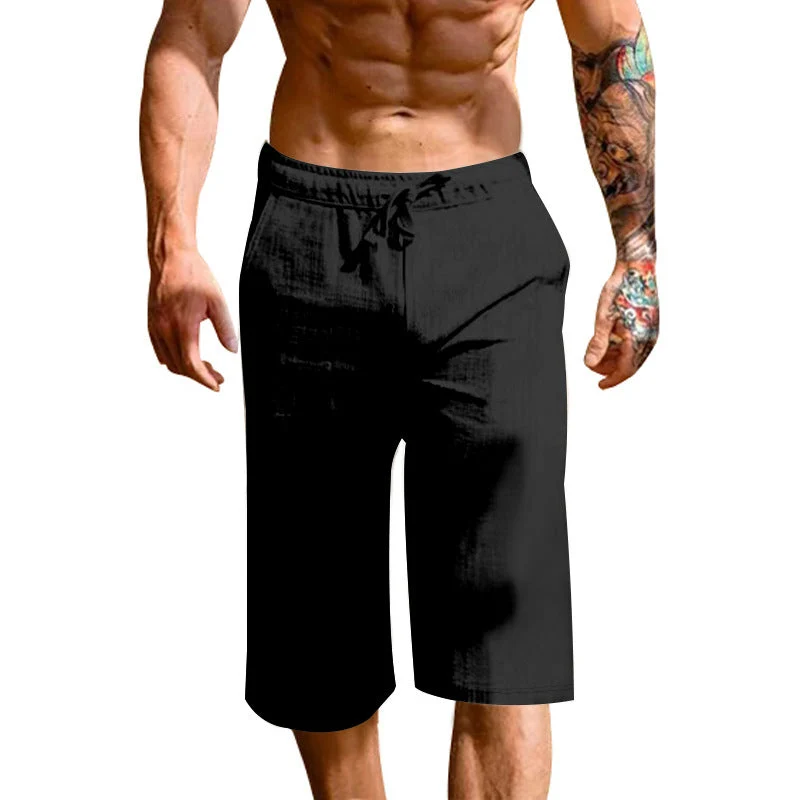 Herren bequeme Sport-Shorts mit elastischem Bund und verstellbarem Kordelzug Nord Taschen