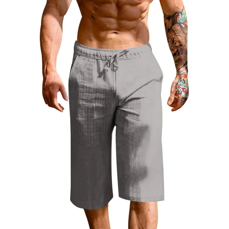 Herren bequeme Sport-Shorts mit elastischem Bund und verstellbarem Kordelzug Nord Taschen