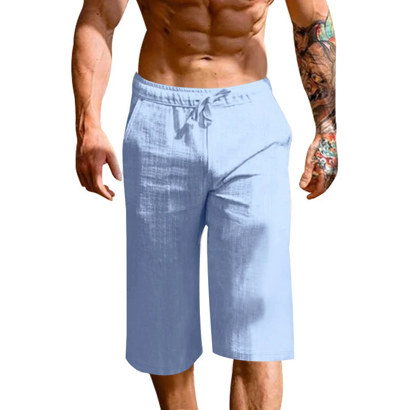 Herren bequeme Sport-Shorts mit elastischem Bund und verstellbarem Kordelzug Nord Taschen