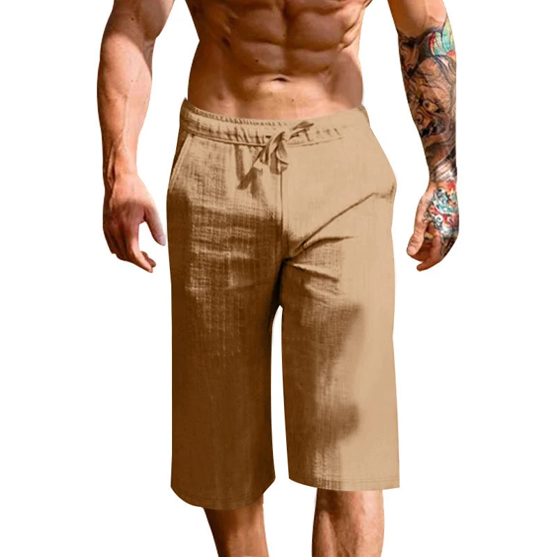 Herren bequeme Sport-Shorts mit elastischem Bund und verstellbarem Kordelzug Nord Taschen