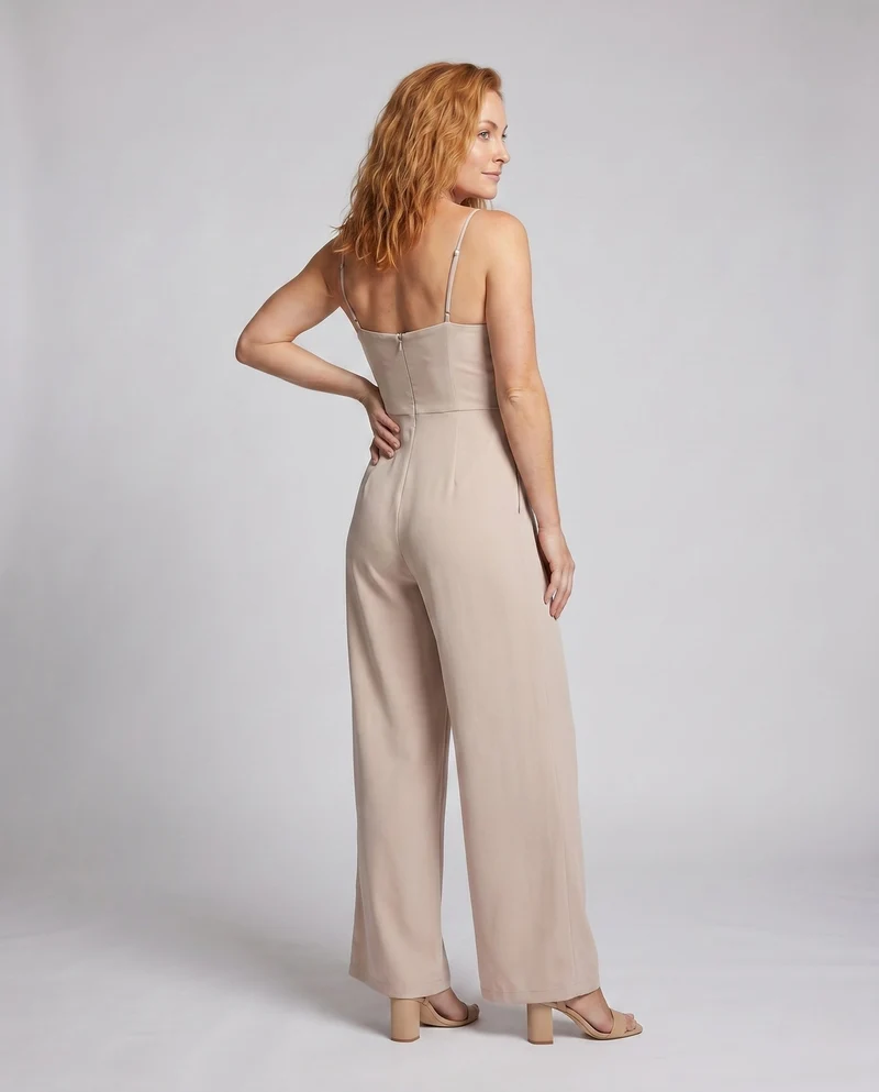 Damen Jumpsuit mit eleganter Schnittführung
