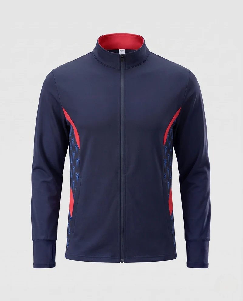Herren Laufjacke mit reflektierenden Einsätzen Nord Taschen