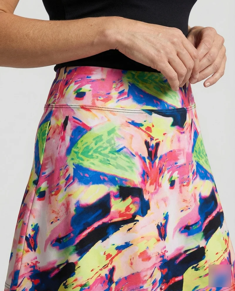 Damen Funktionale Kompressionsshort Funktionsmaterial Laufrock