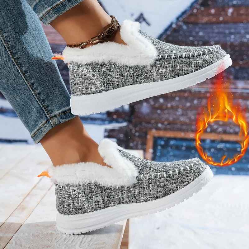 Damen Bequeme und kuschelig gefütterte Sneaker Nord Taschen