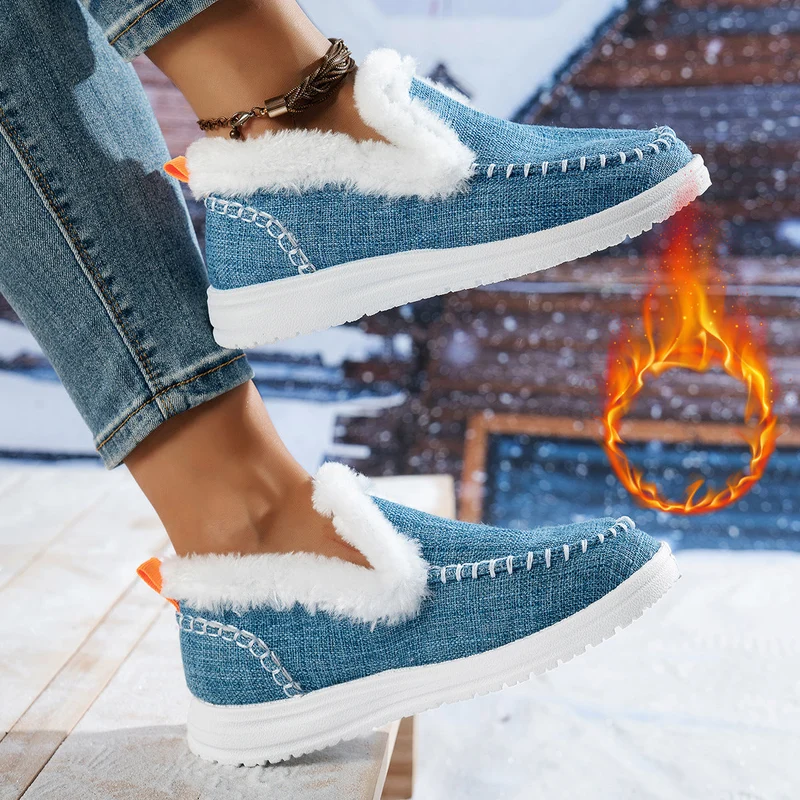Damen Bequeme und kuschelig gefütterte Sneaker Nord Taschen