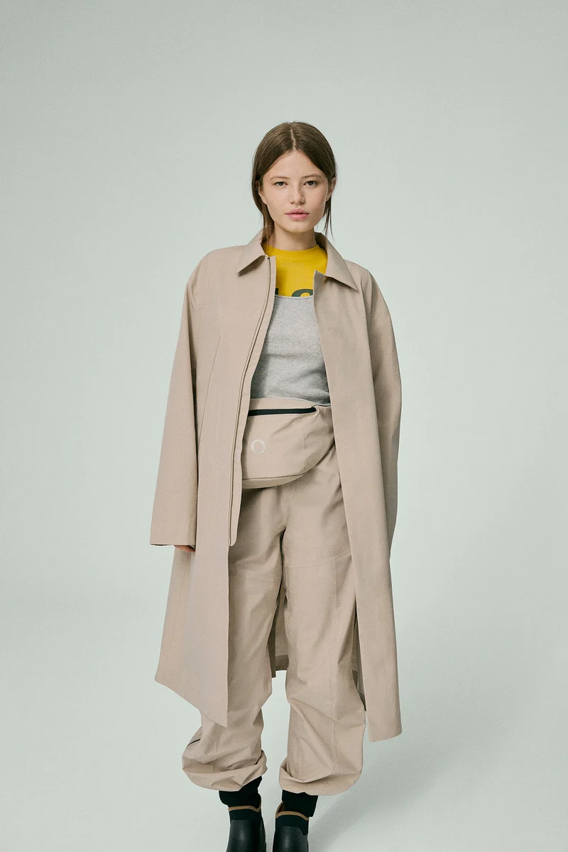 Bornholm Regnfrakke - Warm Grey